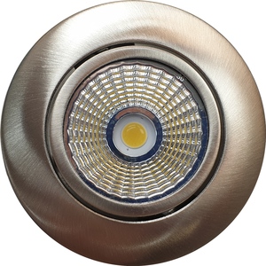 Nobile LED Einbaustrahler 5068 ECO DOB nickel-gebürstet 8W 830 38° dim C  1867050923