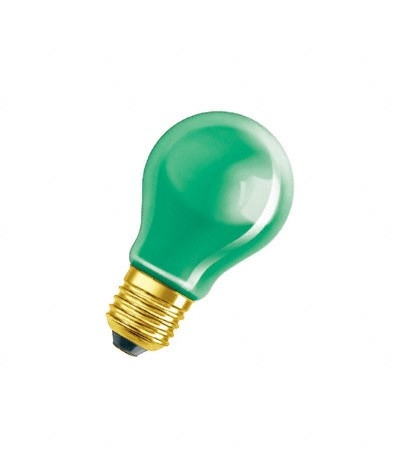 AGL Glühlampe 25W E27 grün