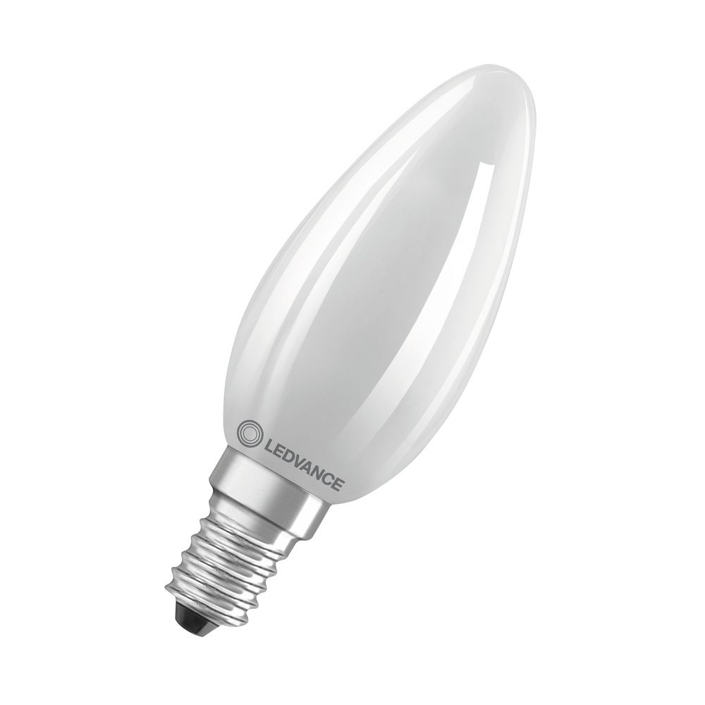 LED Kerzenlampe CLAS B 60 P 5.5 827 FIL FR E14 matt