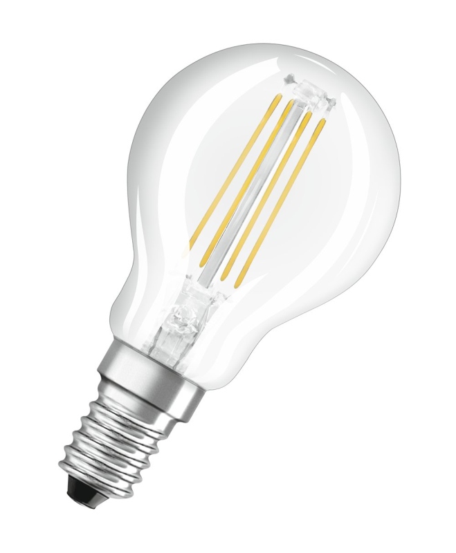 LED Tropfenlampe PARATHOM® CLASSIC P 40  4 W/2700 K E14  klar