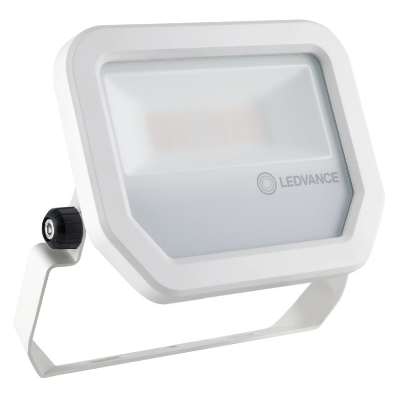 LEDVANCE LED-Flutlichtstrahler FLOODLIGHT 20 W 3000 K SYM 100 WT weiß IP65