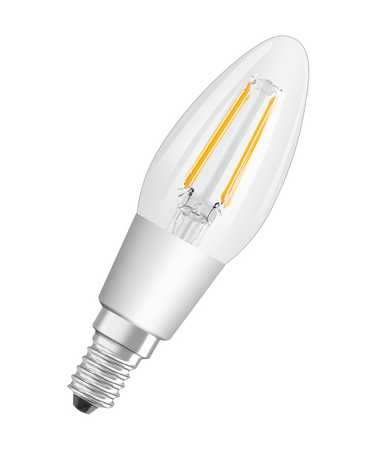 Osram PARATHOM advanced CLASSIC B  FIL 40 dim  4,5W/827 E14 klar dimmbar