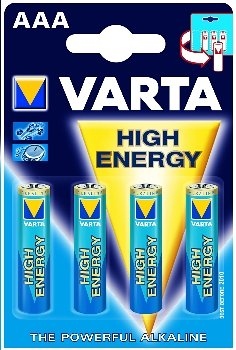Varta Batterie Longlife Power AAA  4903 Micro AlMn 1,5V/1260mAh 4er Blister